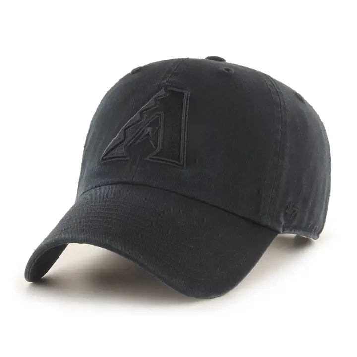 Arizona Diamondbacks MLB Noir/Noir Clean Up   BLK