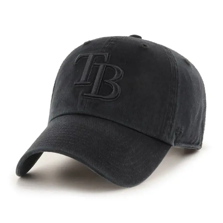 Tampa Bay Rays MLB Black/Black Clean Up BLK