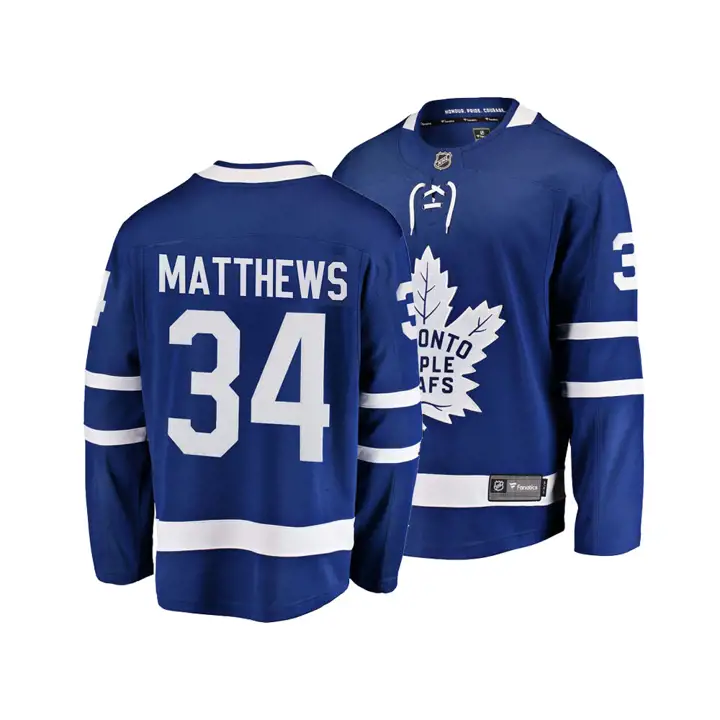 Maillot de joueur NHL Toronto Maple Leafs Breakaway Auston Matth