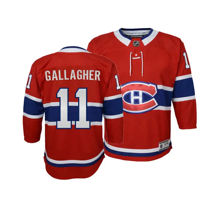 Maillot joueur Breakaway LNH Canadiens Brendan Gallagher rouge