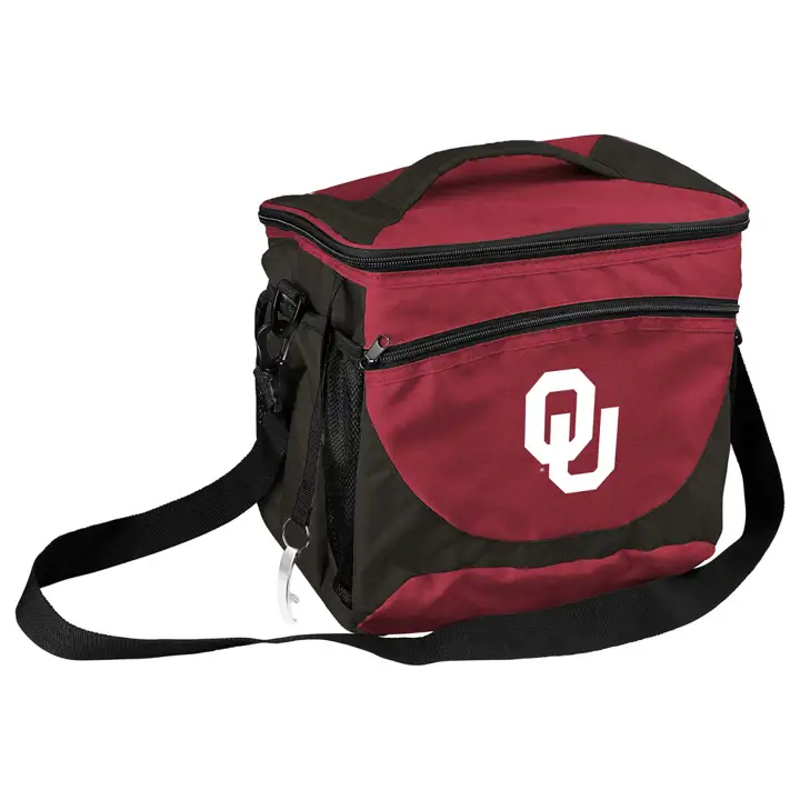 Glacière 24 canettes Oklahoma Sooners avec logo en V