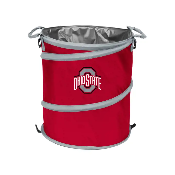 Glacière pliable 3-en-1 Ohio State Buckeyes V rouge