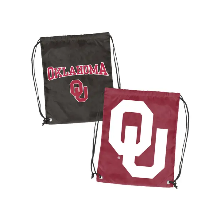 Sac à dos à cordon double Oklahoma Sooners V crim