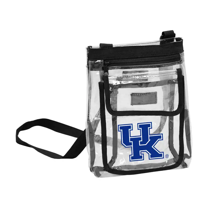 Sac bandoulière transparent Kentucky Wildcats Gameday V bleu