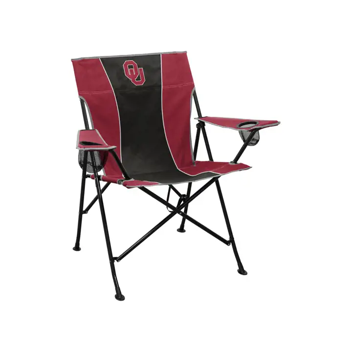 Chaise d'avant-match Oklahoma Sooners V crim