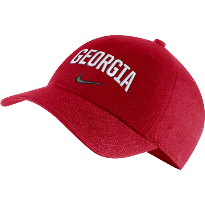 Georgia Bulldogs H86 Wordmark Swoosh ROUGE