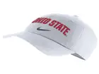 Ohio State Buckeyes Nike NCAA H86 Wordmark Swoosh Cap Adjustable Hats
