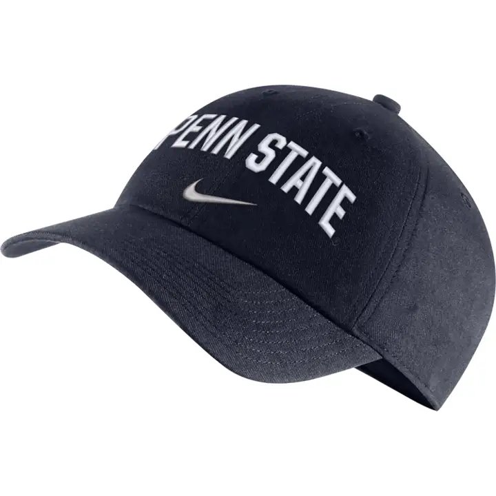 Penn State Nittany Lions H86 Wordmark Swoosh BLEU MARINE