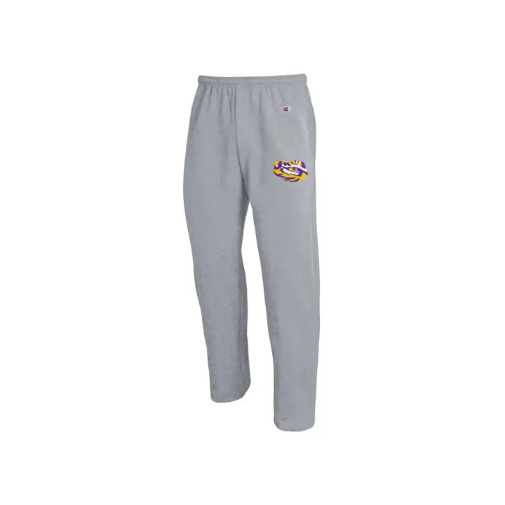Pantalon de jogging L.S.U. NCAA Powerblend Open Bottom Gris