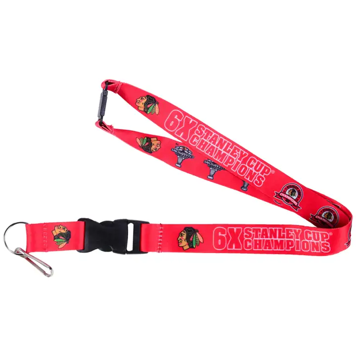 Cordon Porte-clés Chicago Blackhawks Dynasty ROUGE