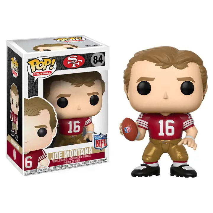 Figurine POP! Vinyle San Francisco 49ers Vague 1 Joe Montana Ast