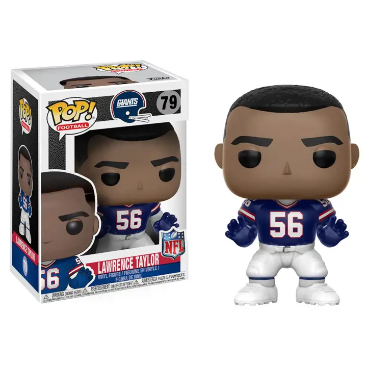 New York Giants POP! Figurine Vinyle Vague 1 Lawrence Taylor A