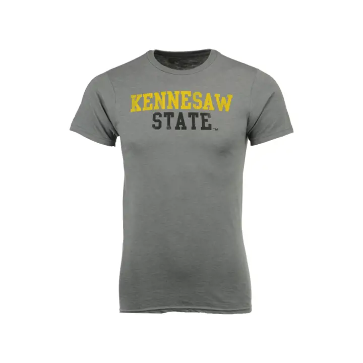 T-shirt bicolore Kennesaw State NCAA Chalk Talk GRIS