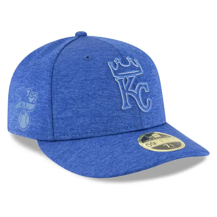 Casquette Kansas City Royals MLB Clubhouse 59Fifty 2018 coupe basse  LTR