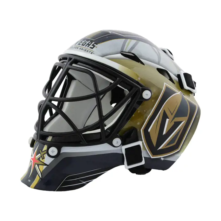 Mini-masque de gardien de but des Golden Knights de Vegas (LNH) - Noir