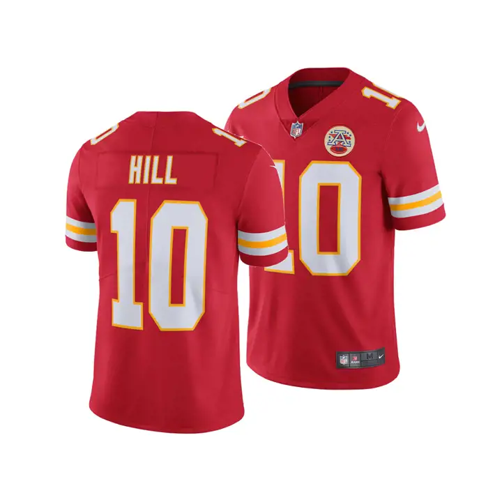 Maillot Rouge Chiefs NFL Vapor Untouchable Limited Tyreek Hill