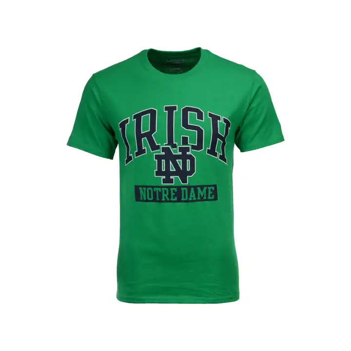 T-shirt Notre Dame 2F NCAA Logo Taille Moyenne 2 pour 28 $ vert