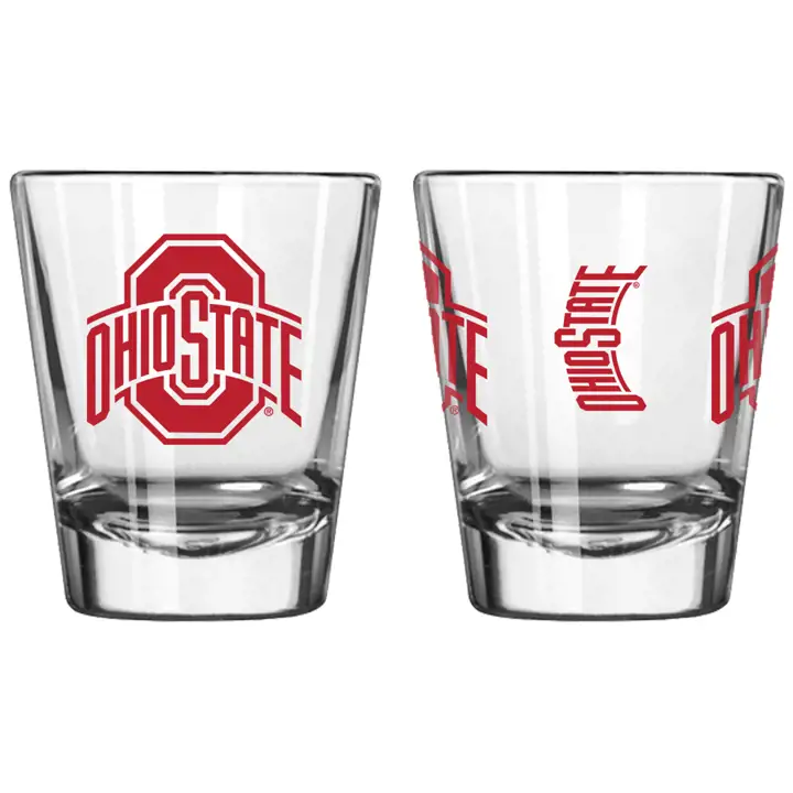 Verre à liqueur Ohio State Buckeyes Jour de match TRANSPARENT