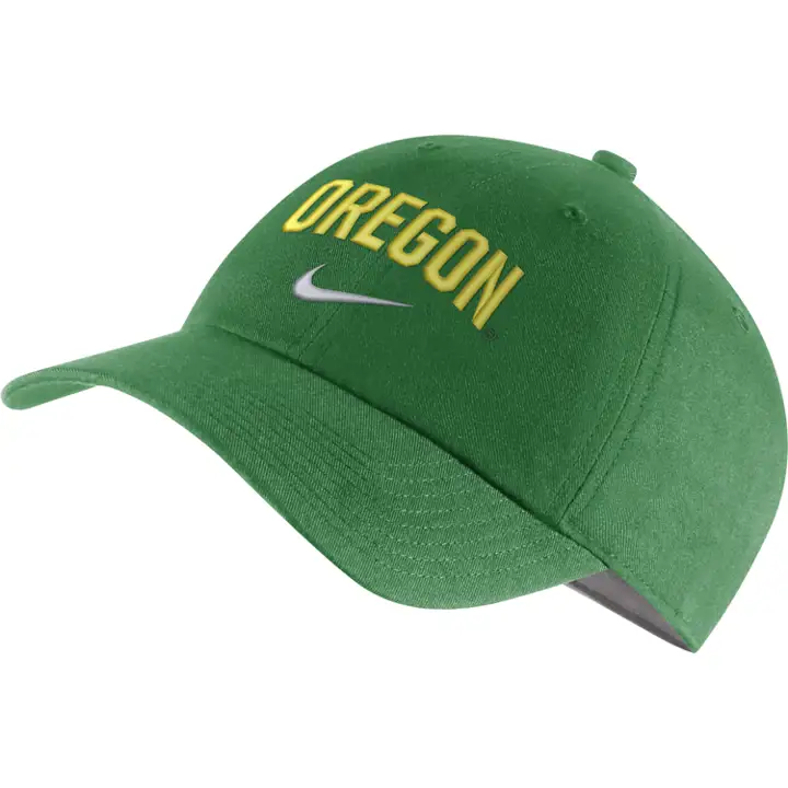 Oregon Ducks H86 Wordmark Swoosh VRTE