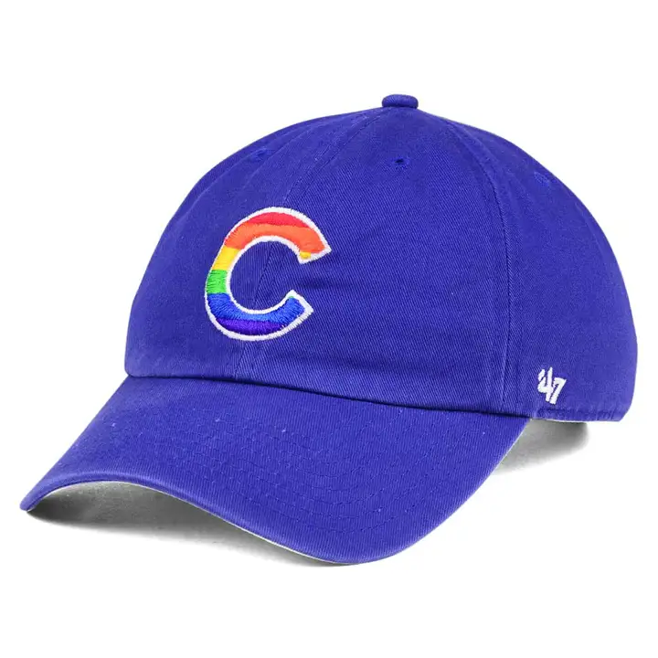Chicago Cubs MLB Pride Clean Up bleu