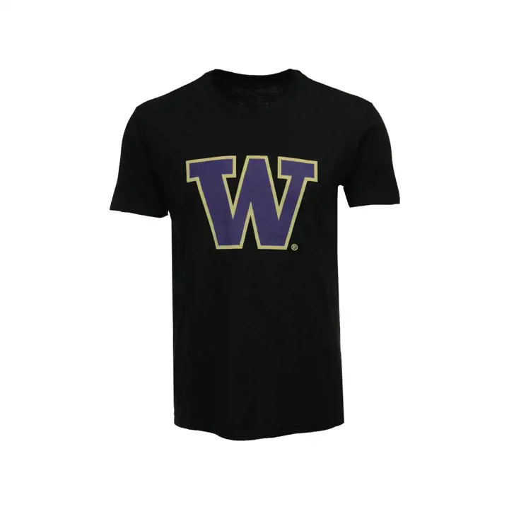 Washington 2F NCAA Grand Logo T-Shirt noir