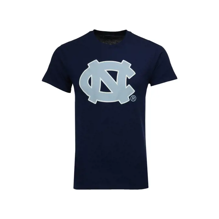 T-shirt bleu marine N Carolina 2F NCAA grand logo