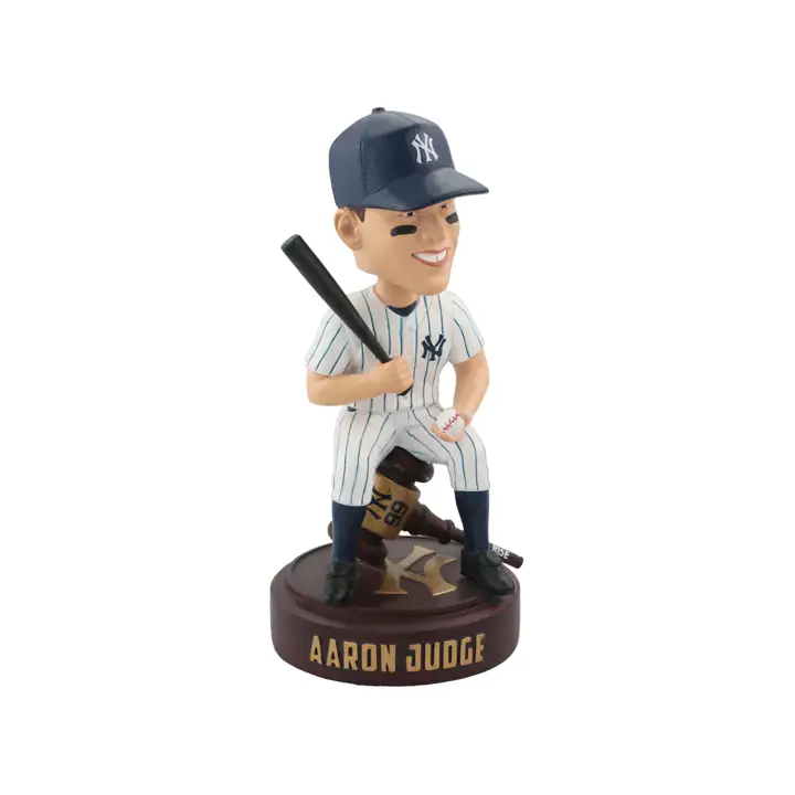 Figurine à tête branlante Yankees SMU 18 Aaron Judge marine/blanc