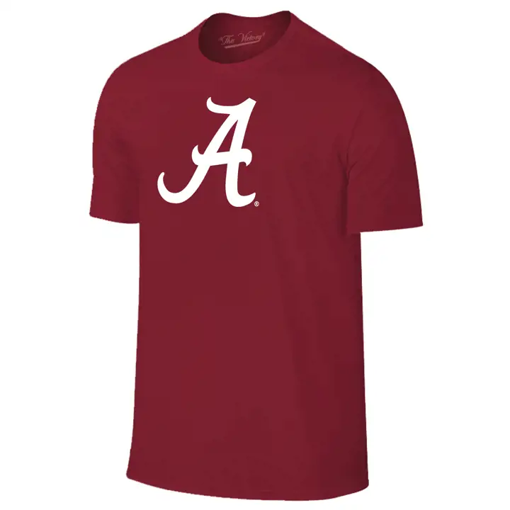T-shirt Alabama 2F NCAA Grand Logo crim