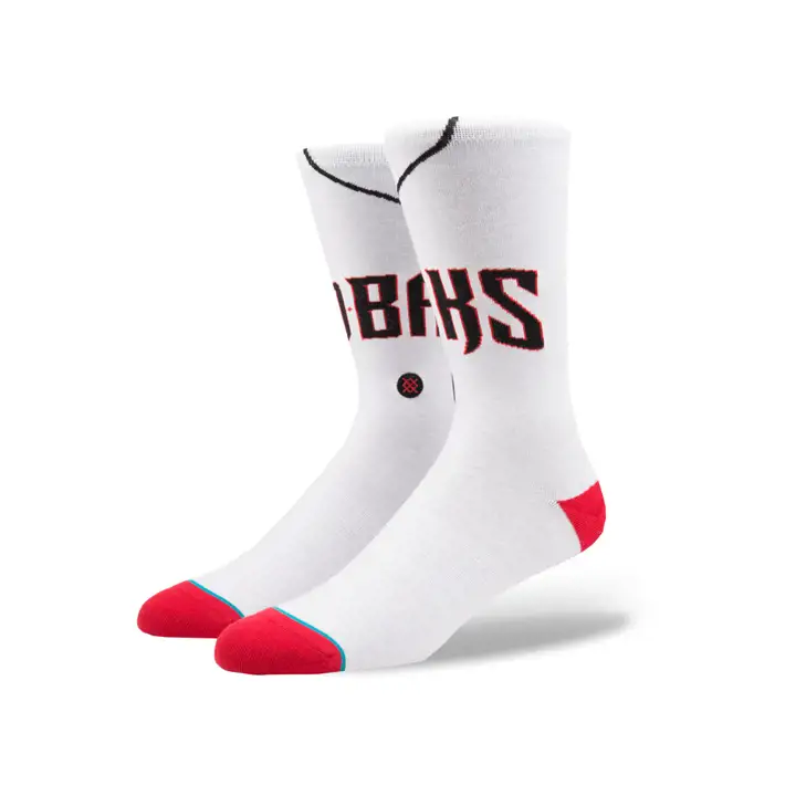 Maillot Domicile Arizona Diamondbacks MLB Série Crew Blanc