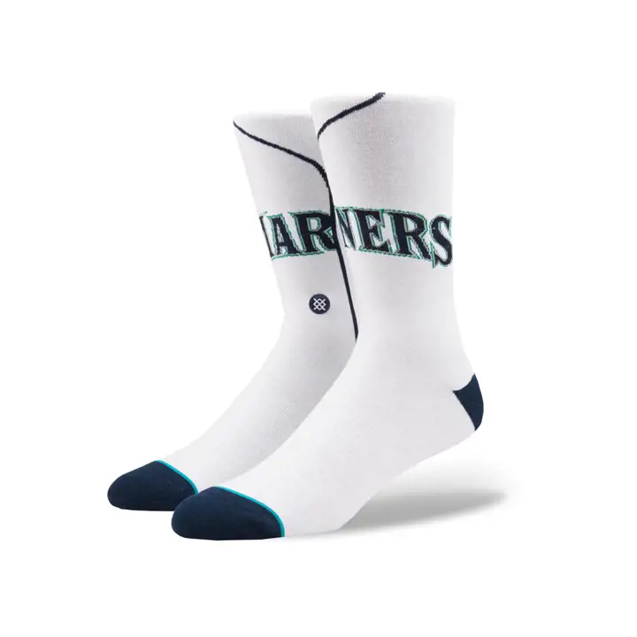 Seattle Mariners MLB Maillot Domicile Série Équipage blc