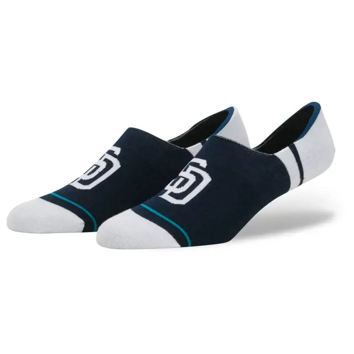 San Diego Padres MLB Chaussettes basses invisibles marine