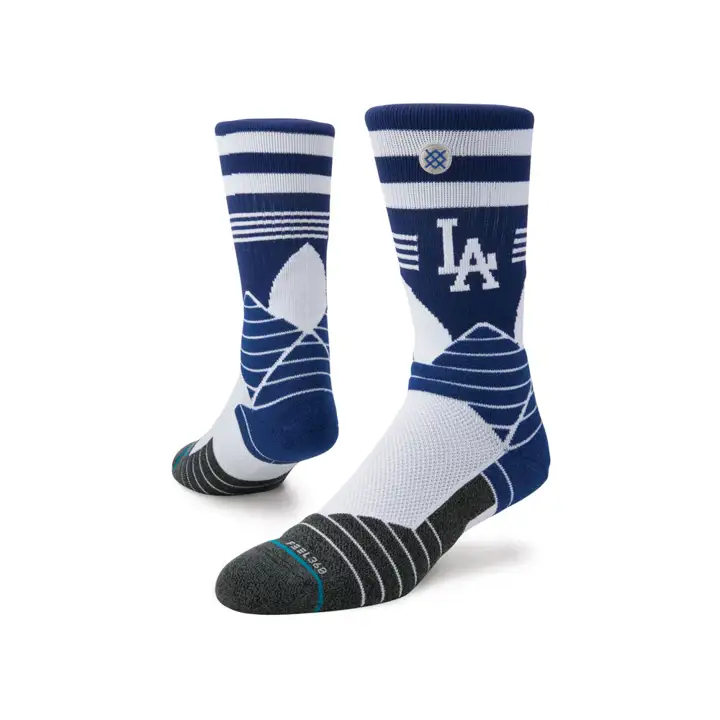 T-shirt Los Angeles Dodgers MLB Diamond Pro Authentic Crew bleu