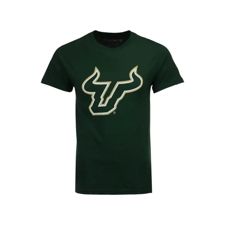 T-shirt à grand logo NCAA South Florida Femme Vert