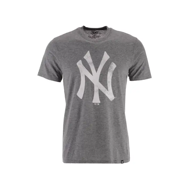 T-shirt New York Yankees MLB Coop Triblend Match NY Gris Foncé