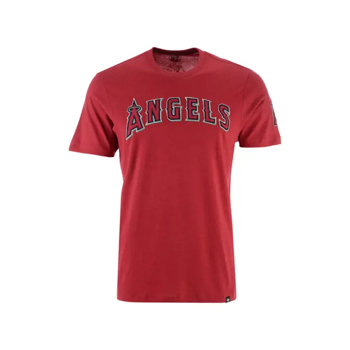 "T-shirt basique Los Angeles Angels MLB Fieldhouse « Angels » ROUGE"