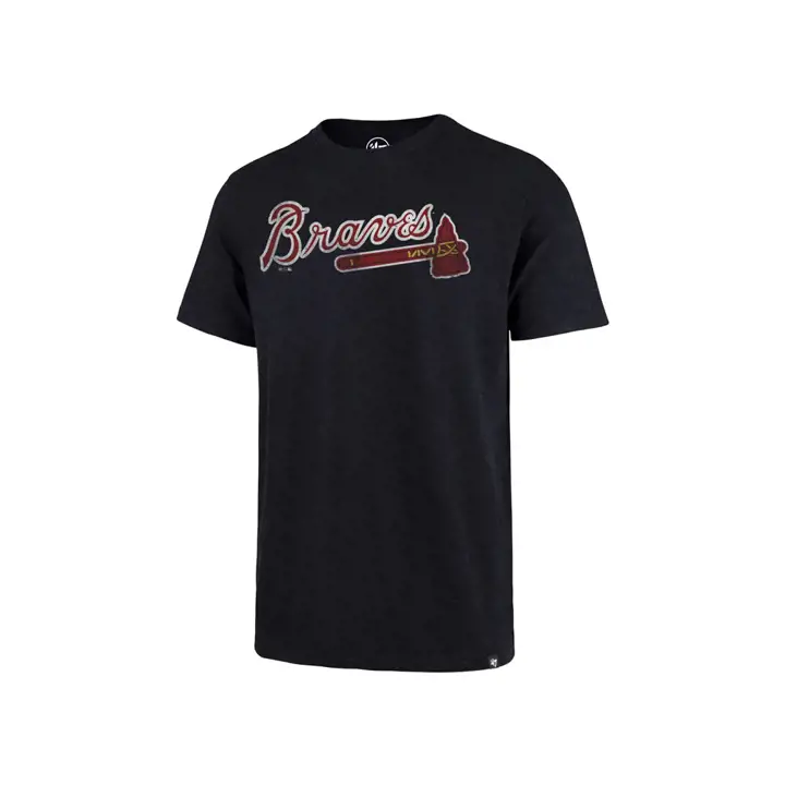 T-shirt MLB Scrum Logo Braves d'Atlanta marine