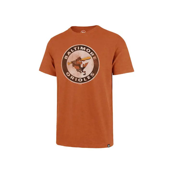 T-shirt MLB Baltimore Orioles Scrum Logo Batting Bird ORG