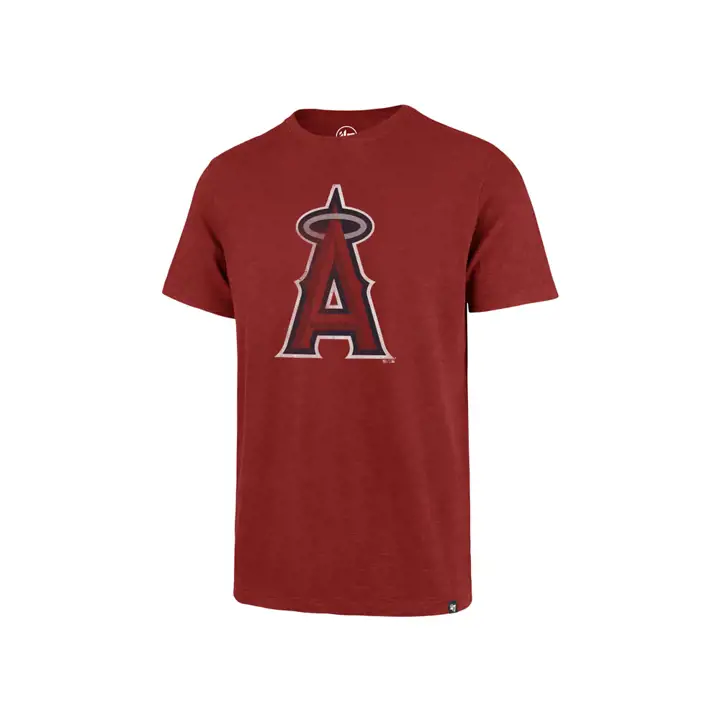 T-shirt de baseball MLB Los Angeles Angels "A" Rouge