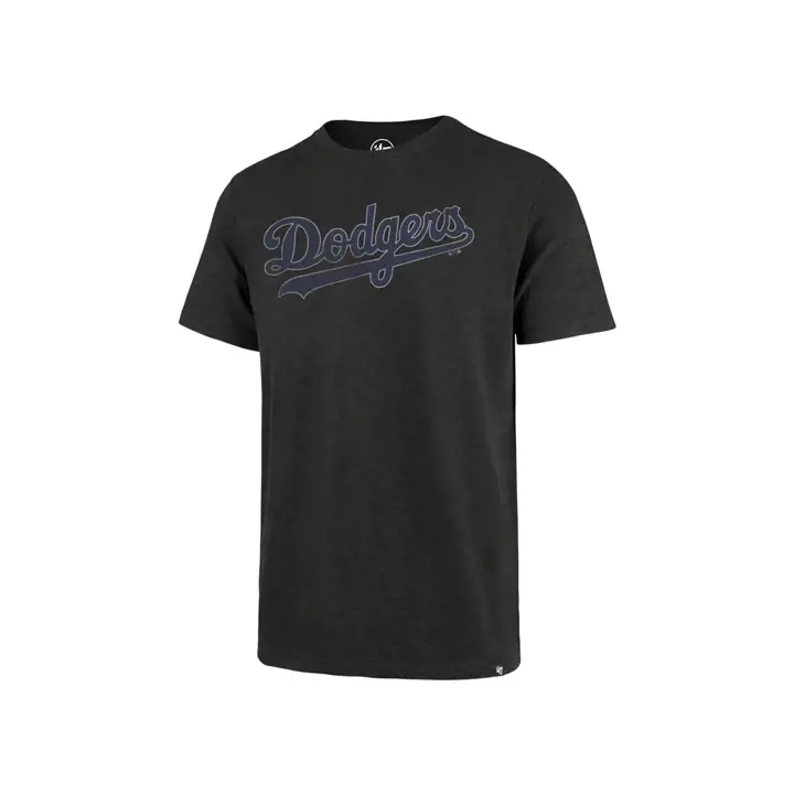 T-shirt Los Angeles Dodgers MLB Scrum Logo DODGERS CHARBON