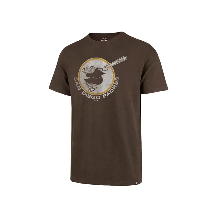 T-shirt à logo San Diego Padres MLB Scrum PADRES MARRON