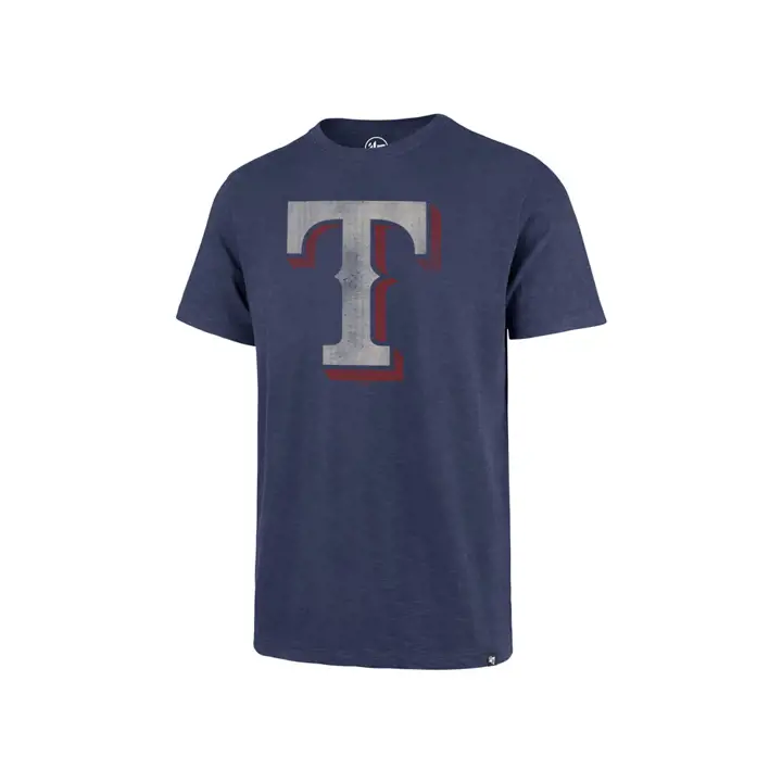 "T-shirt Scrum MLB des Texas Rangers « T » RBL"