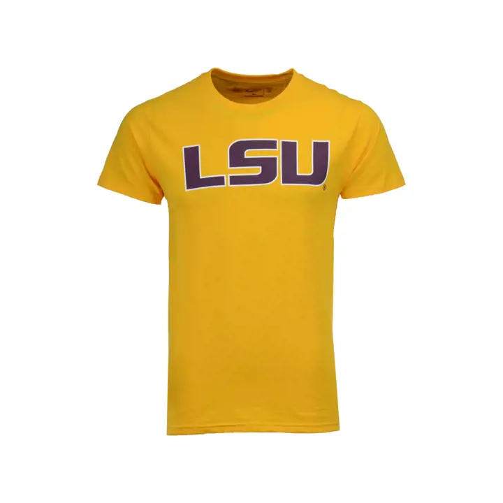 T-shirt à grand logo LSU 2F NCAA gl