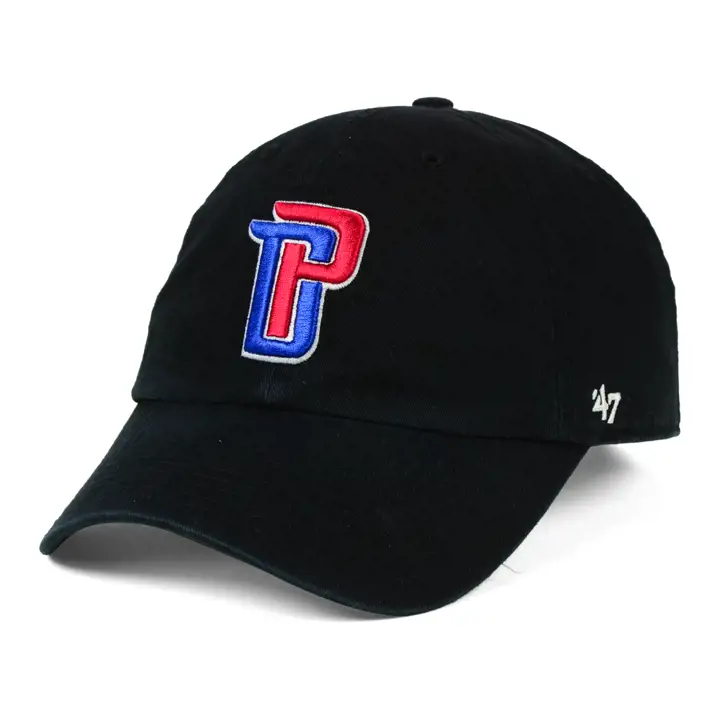 CASQUETTE NBA «47 Clean Up» des PISTONS - Noire