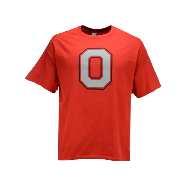 T-shirt à grand logo Ohio State Buckeyes 2F NCAA JA – ROUGE