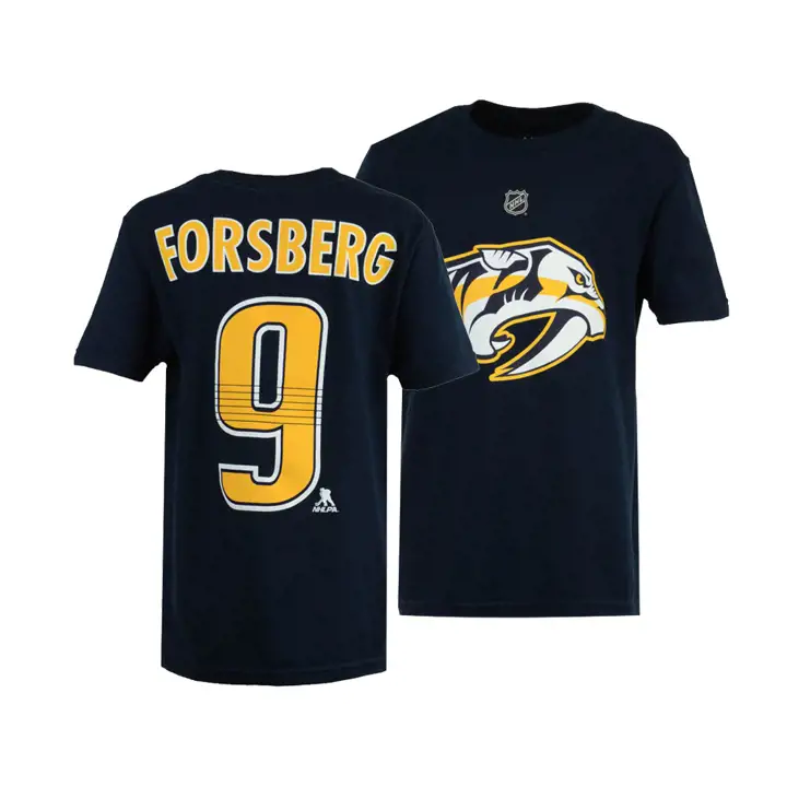 PREDATORS NHL T-shirt Junior Filip Forsberg marine