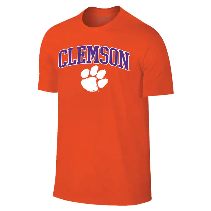 T-shirt Clemson Tigers 2F NCAA logo taille moyenne ORG