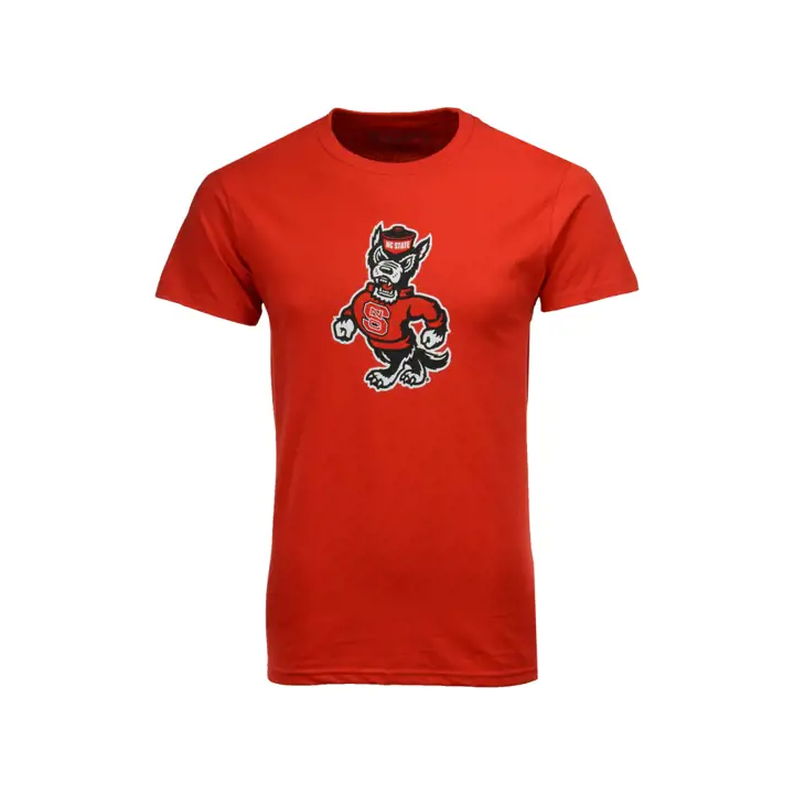 T-shirt NC State 2F NCAA Big Logo ROUGE