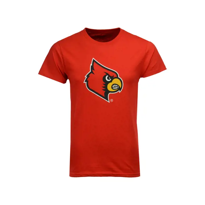 T-shirt rouge Louisville Cardinals 2F NCAA grand logo