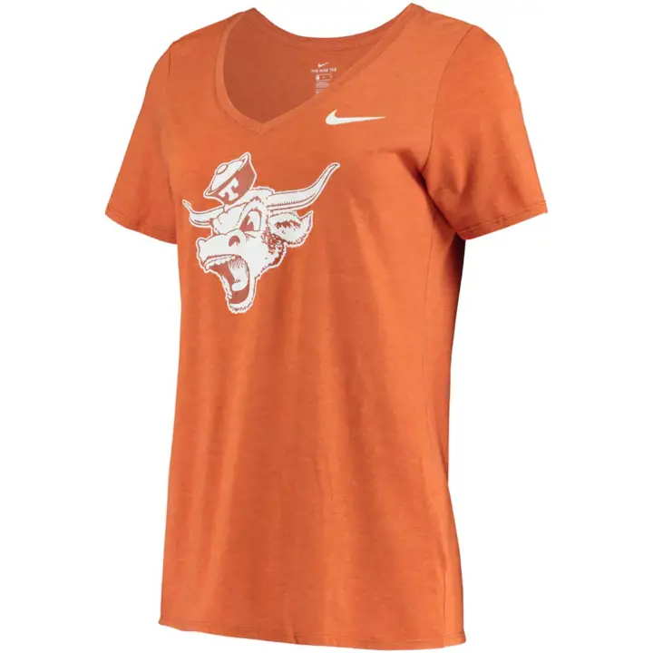 T-shirt Texas Longhorns NCAA femme Tri-Vault 18 Org/Heath