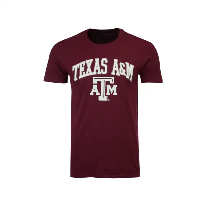 T-shirt à logo mi-taille des Aggies de Texas A&M 2F NCAA MAR